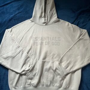 Essentials Beige Hoodie